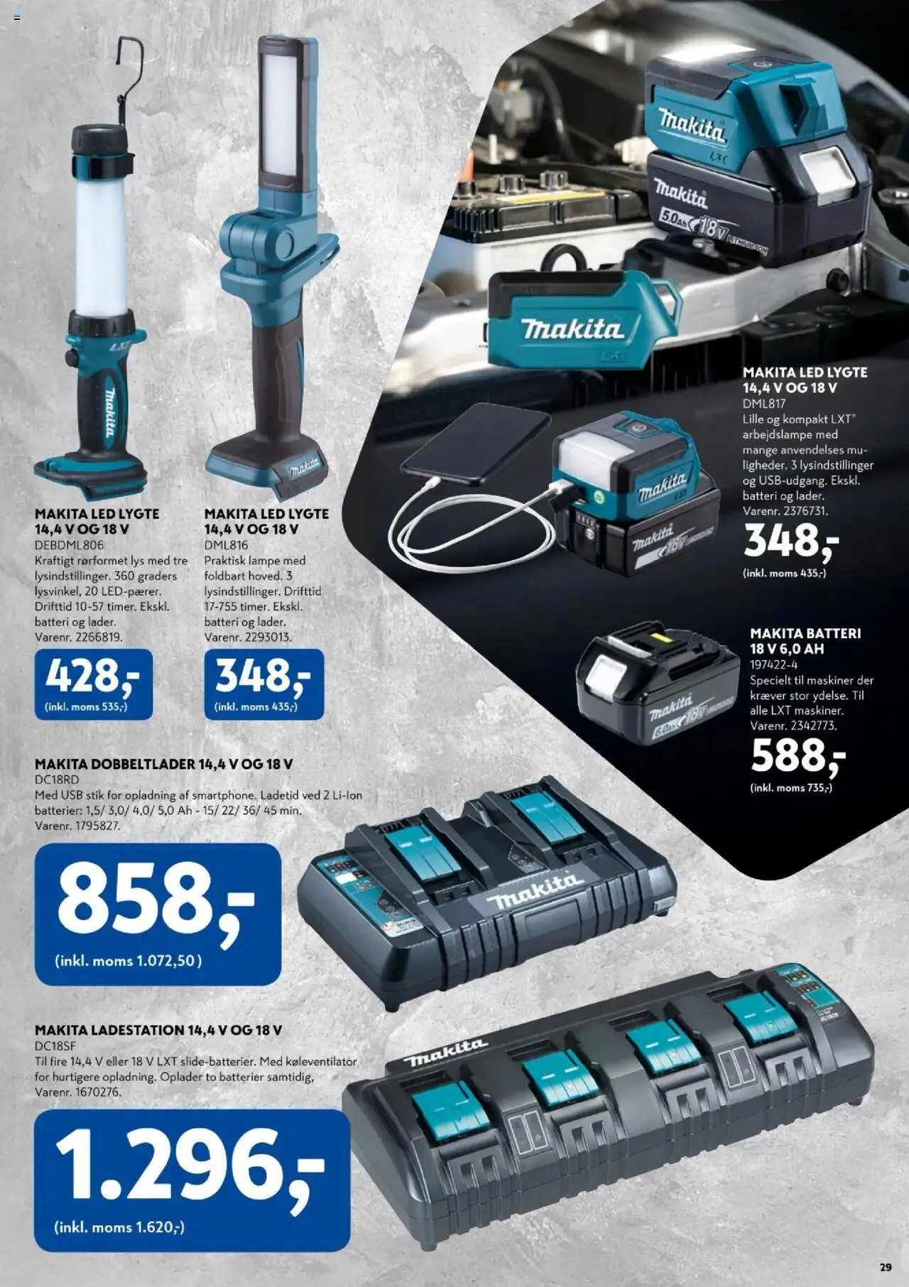 Davidsen Tilbudsavis gyldig fra 01.09.2025 | Side: 29 | Produkter: Batterier, Lampe, USB, Batteri