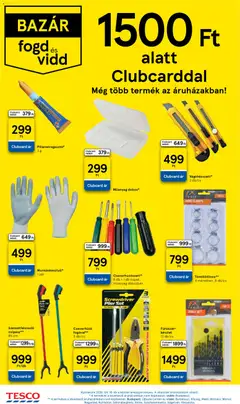 Tesco aktuális akciós újság - amely érvényes a következő dátumtól: 16.04.2026 | Oldal: 14 | Termékek: Rum, Csavarhúzó