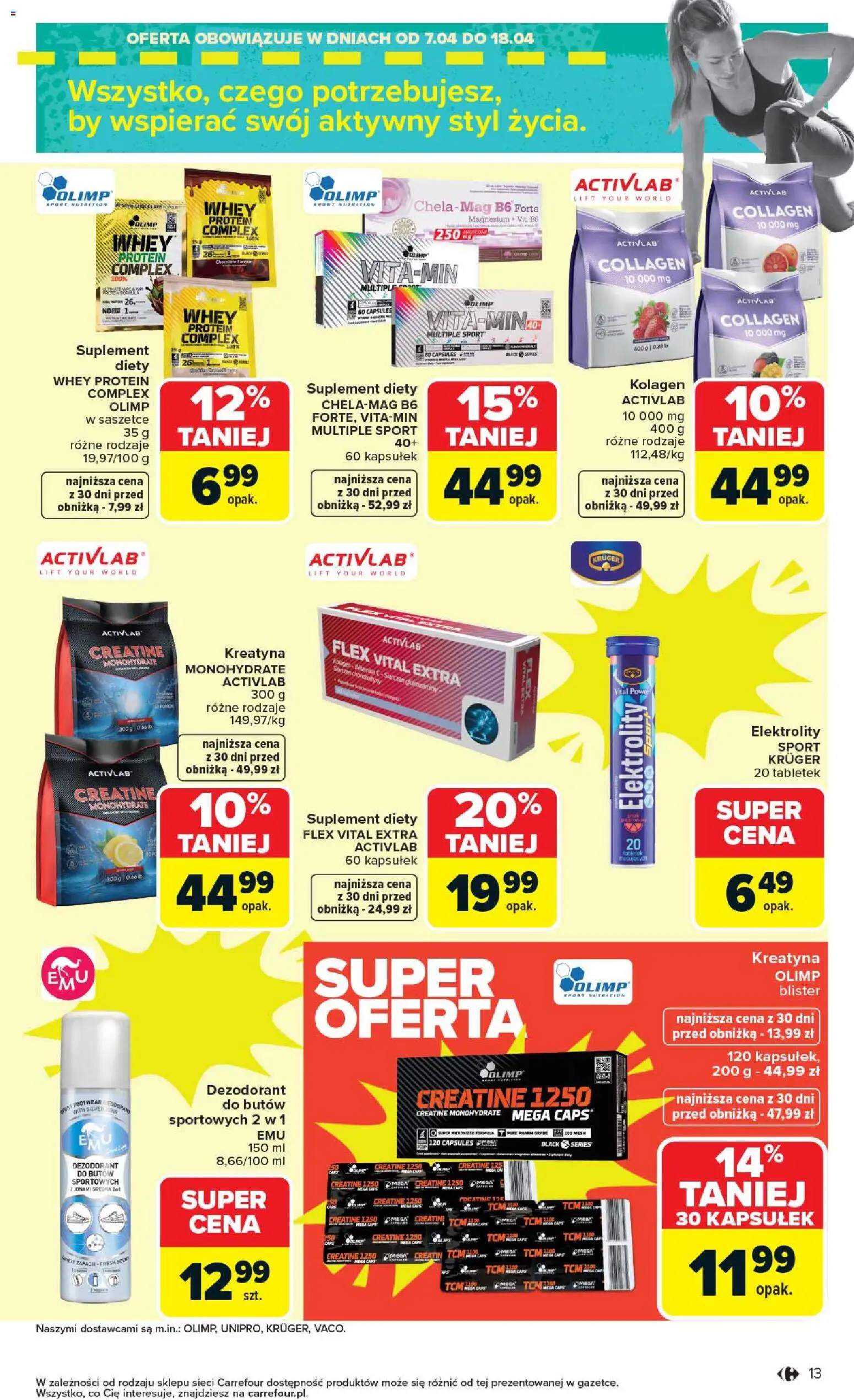 Carrefour gazetka od 07.04.2026 | Strona: 15 | Produkty: Zapach, Dezodorant