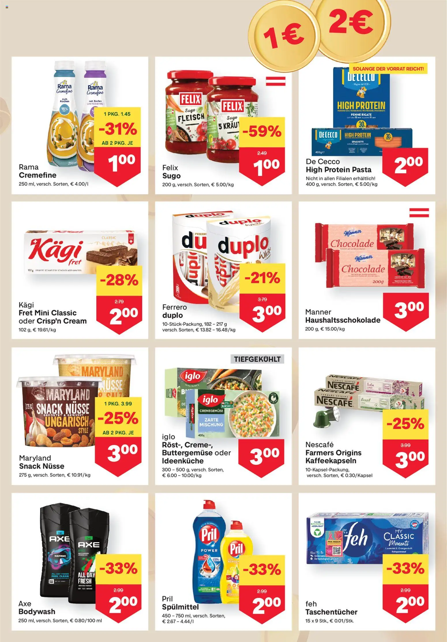 MPREIS Flugblatt gültig ab 29.01.2026 | Seite: 7 | Produkte: Kraut, Creme, Hajdina liszt, Schokolade