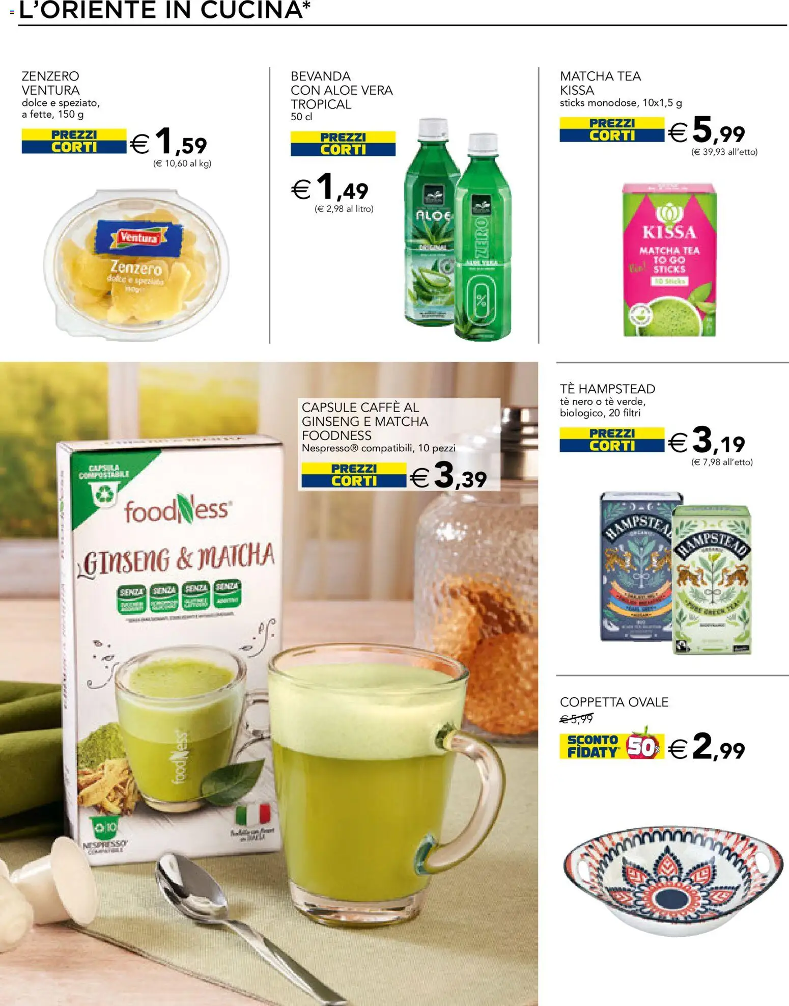 Volantino Esselunga S del 12.02.2026 | Pagina: 8 | Prodotti: Caffè, Tè, Aloe vera