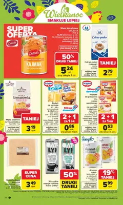 Pogląd oferty "Carrefour gazetka" - ważna od 30.03.2026 | Strona: 40 | Produkty: Wafle, Kajmak, Puder, Ananas