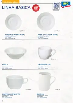 Pré-visualização Makro Catálogo Serviço de Mesa válido de 01.08.2024 | Página: 8 | Produtos: Tigela, Caneca, Café