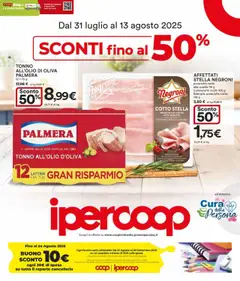 Anteprima del volantino Ipercoop Sesto San Giovanni catalogo valido a partire dal 31.07.2025