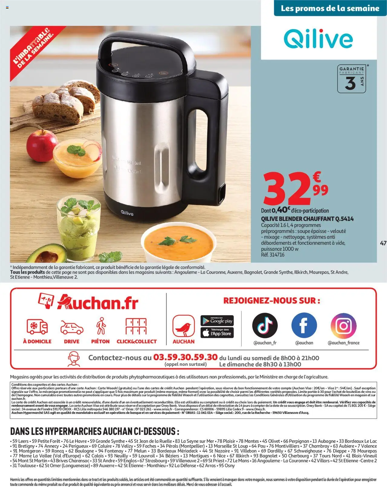 {H1} | Pagina: 47 | Producten: Blender, La, Bank, Appel