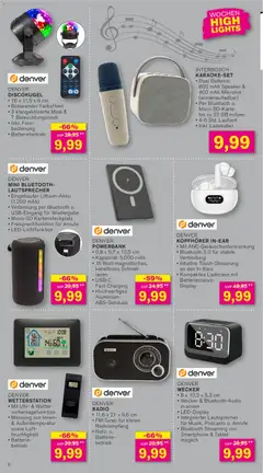 KODi Prospekt 	 ab 13.04.2026 gültig | Seite: 8 | Produkte: Wetterstation, Lautsprecher, Uhr, Kopfhörer