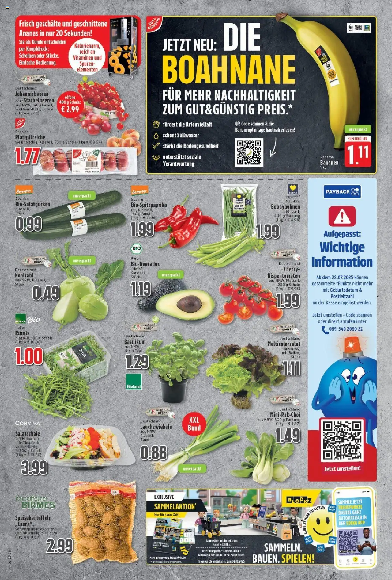 Edeka prospekt Neukirchen-Vluyn	 - gültig ab dem 22.06.2025 | Seite: 4 | Produkte: Hahnchen, Kohlrabi, Ananas, Avocado