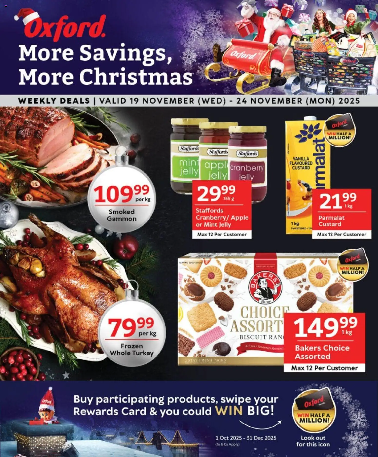 New Oxford Freshmarket catalogue – valid from 19.11.2025 | Page: 1 | Products: Custard