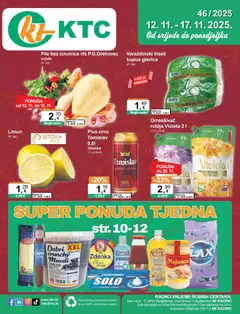 Katalog KTC - Pregled kataloga iz trgovine KTC, vrijedi od 12.11.2025