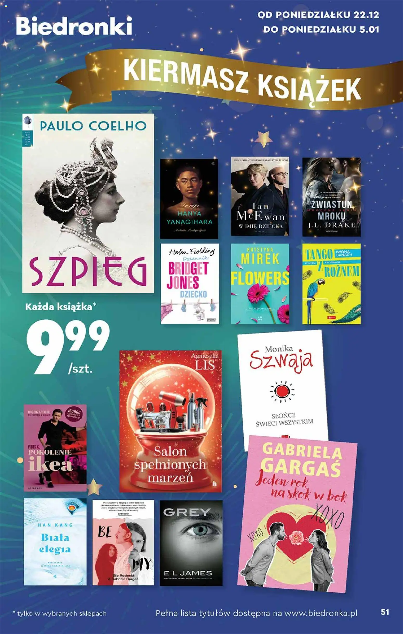 Biedronka gazetka - Hity i inspiracje od 13.12.2025 | Strona: 51