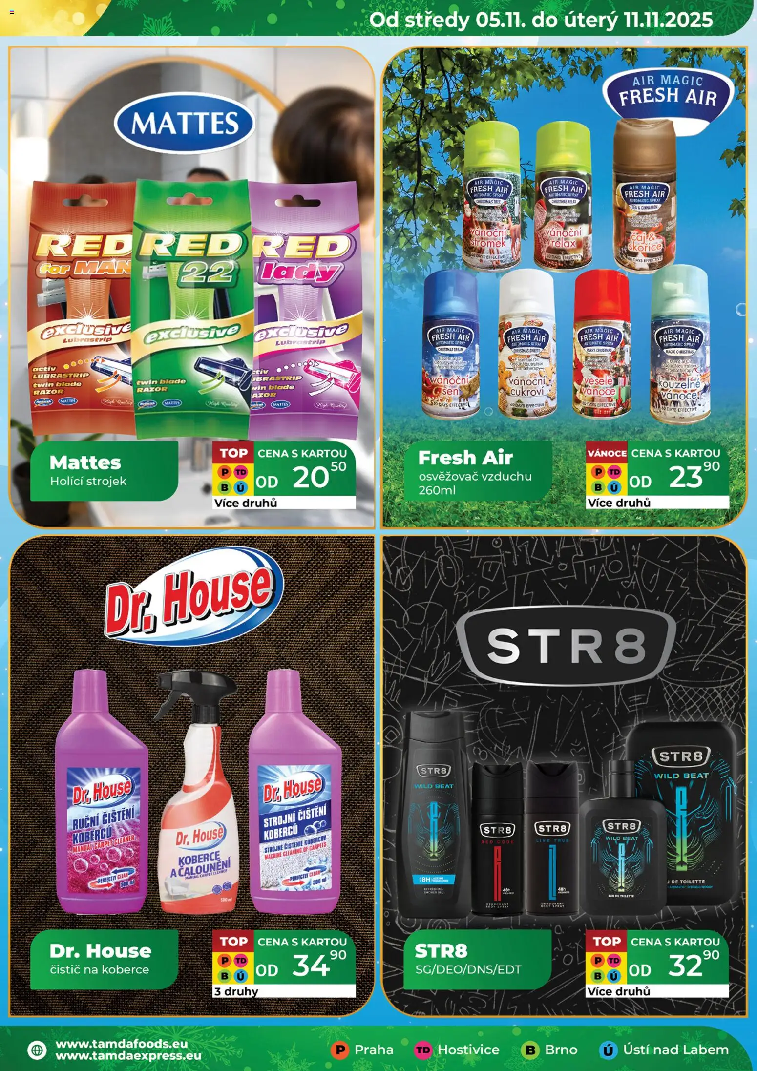 Tamda Foods leták od 05.11.2025 | Strana: 23 | Produkty: Čaj, Holicí strojek, Osvěžovač vzduchu, Cukroví