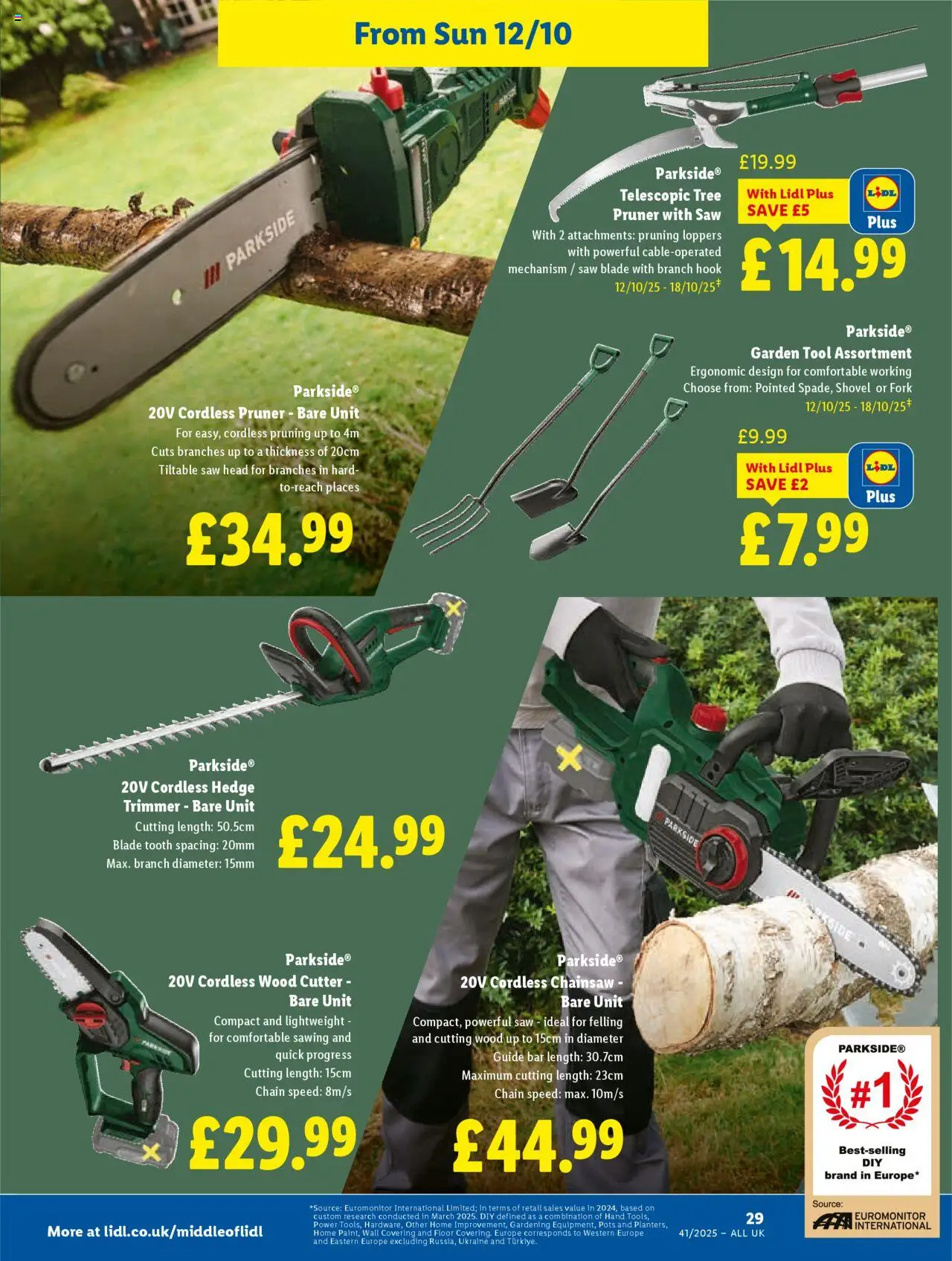 {H1} | Page: 29 | Products: Floor, Hedge trimmer, Fork, Cutter