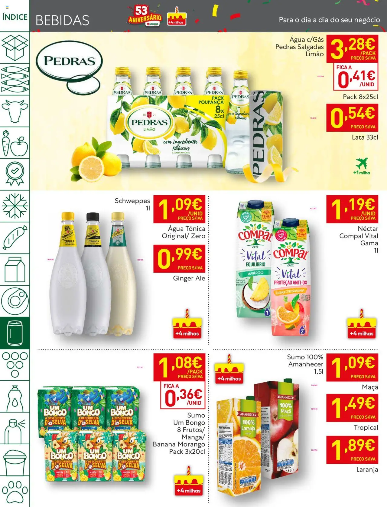 Recheio folheto │ válido de 21.10.2025 | Página: 28 | Produtos: Agua, Maça, Sumo, Cenoura