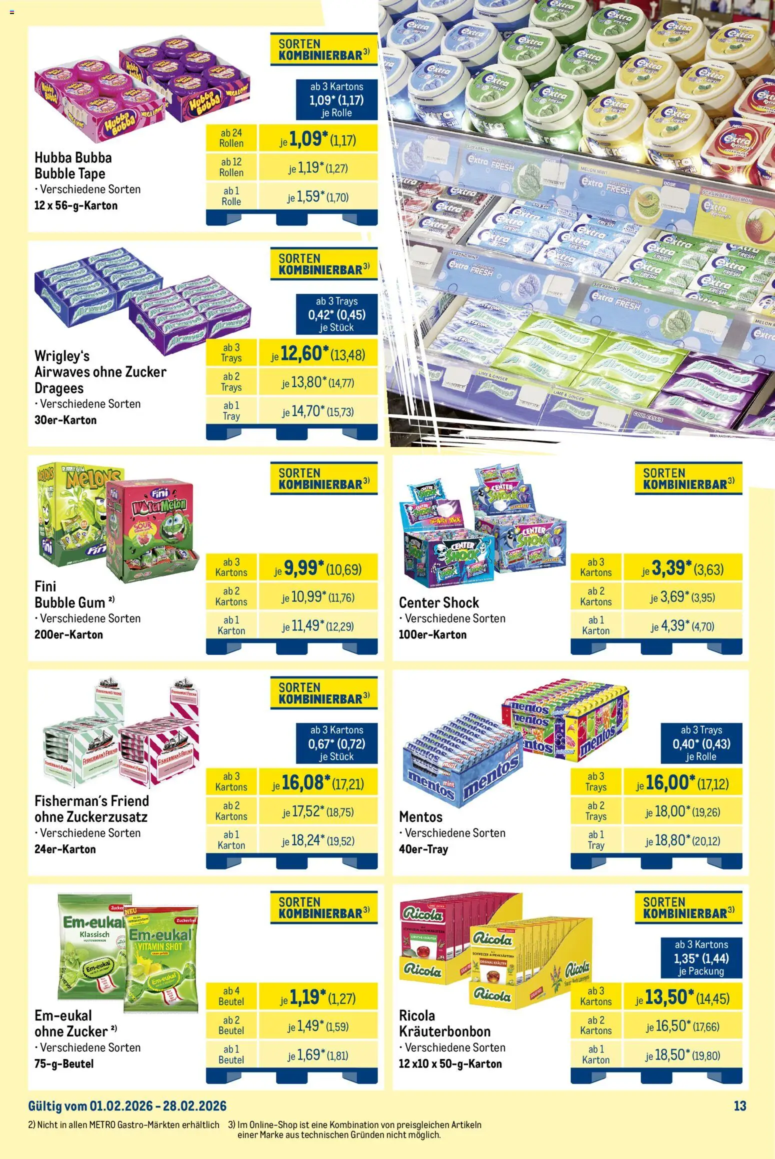 Metro  Monats-Mix – gültig ab 01.02.2026 | Seite: 13 | Produkte: Zucker, Himbeere
