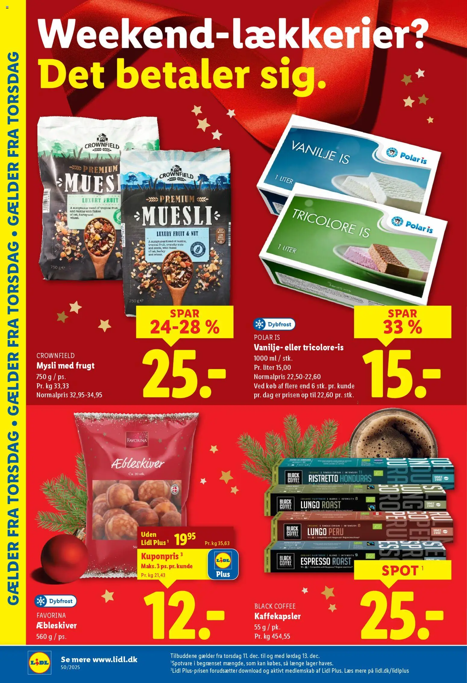 Lidl tilbudsavis – gyldig fra 07.12.2025 | Side: 33 | Produkter: Is, Vanilje, Søm