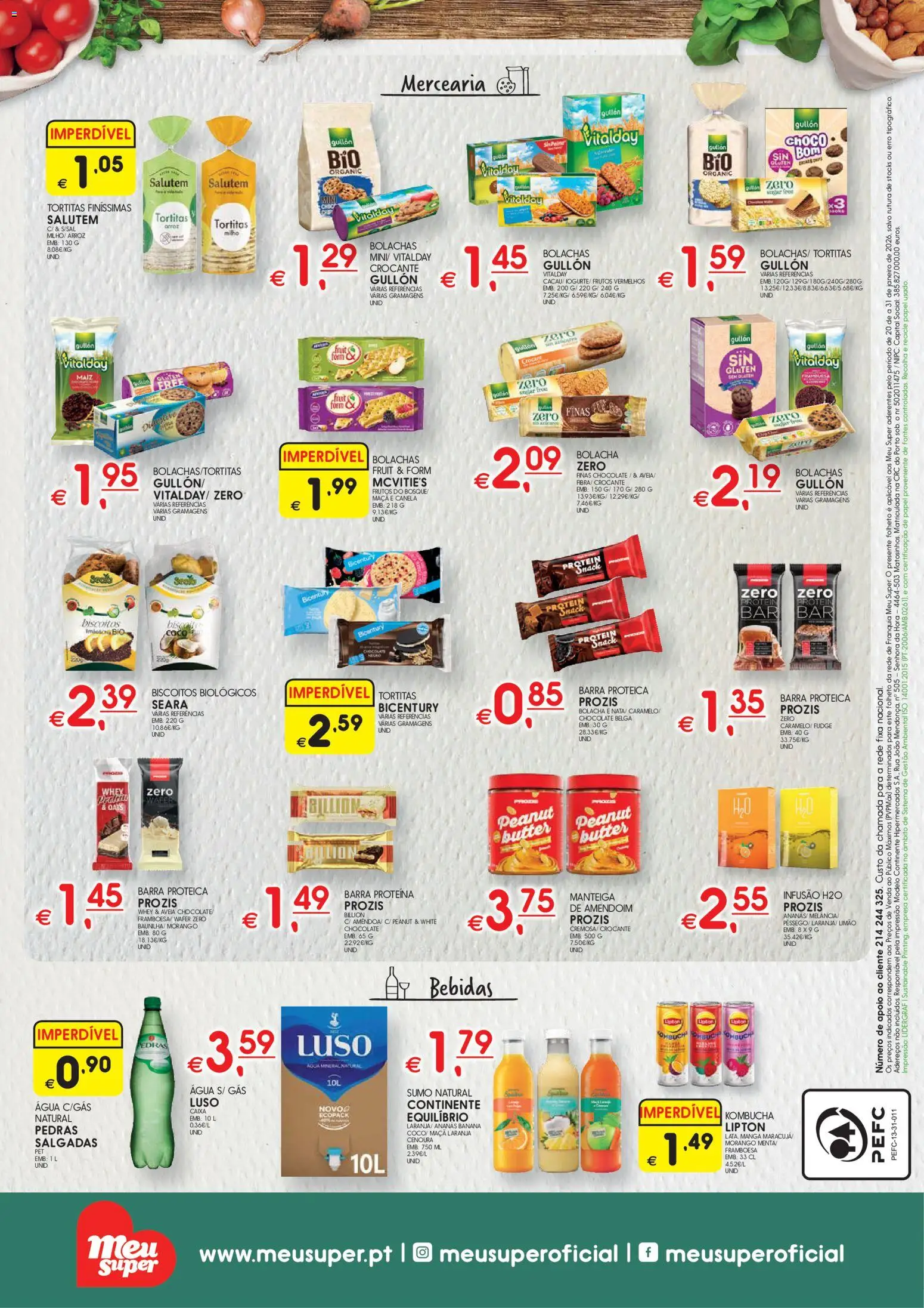Meu Super folheto │ válido de 20.01.2026 | Página: 4 | Produtos: Banana, Canela, Maça, Sumo