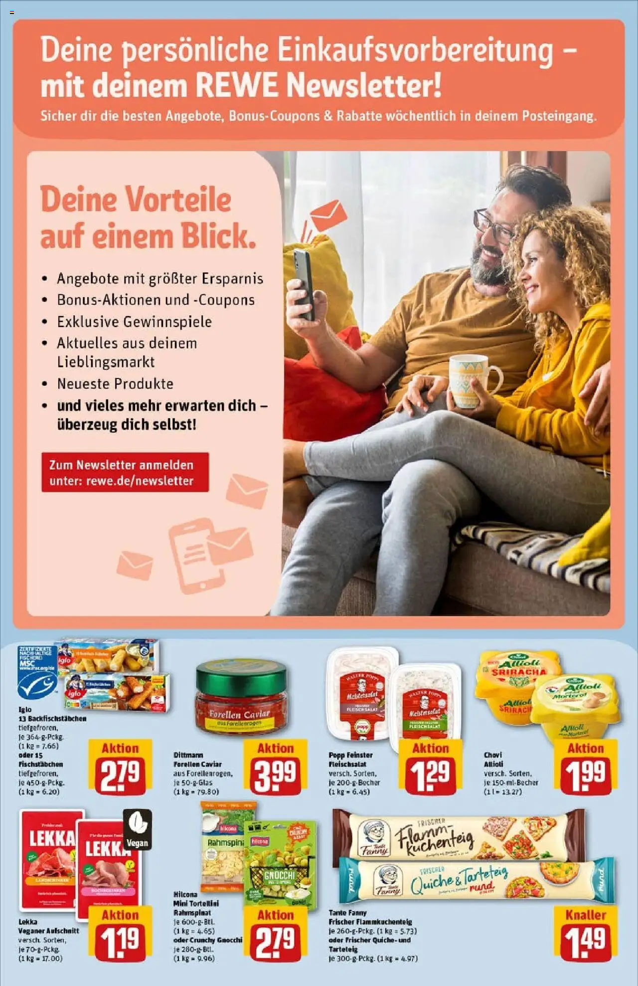 Rewe prospekt Geesthacht	 – gültig ab 01.09.2025 | Seite: 14 | Produkte: Iglo, Fischstabchen, Pasta, Salat