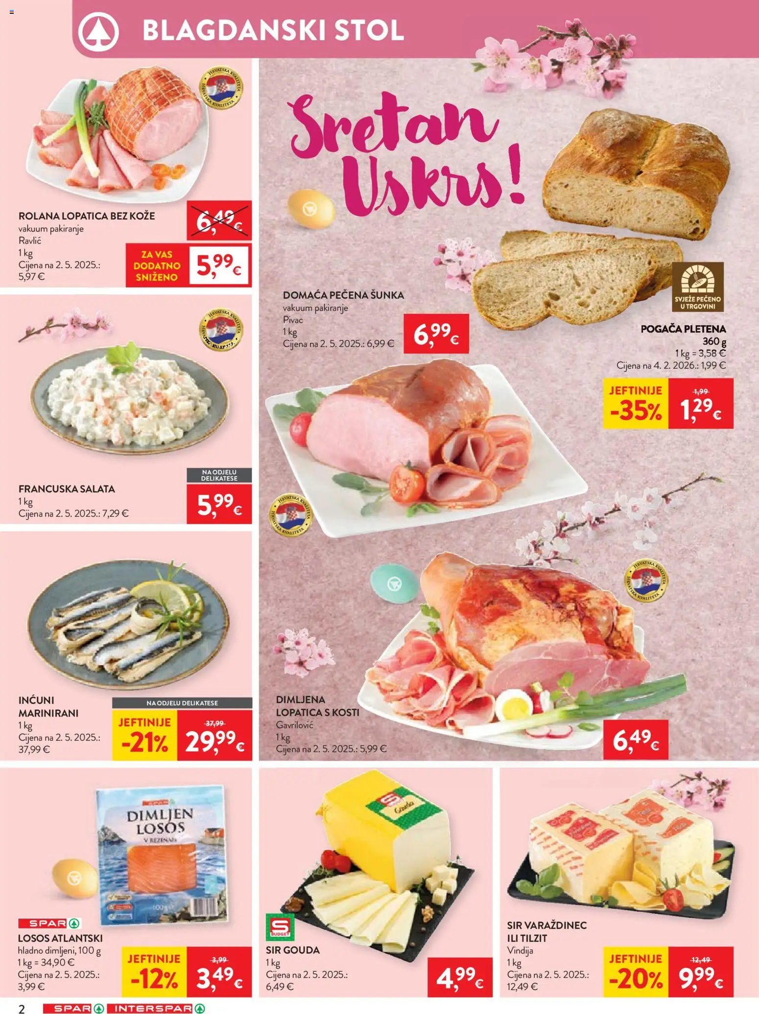 Spar katalog | vrijedi od 01.04.2026 | Stranica: 2