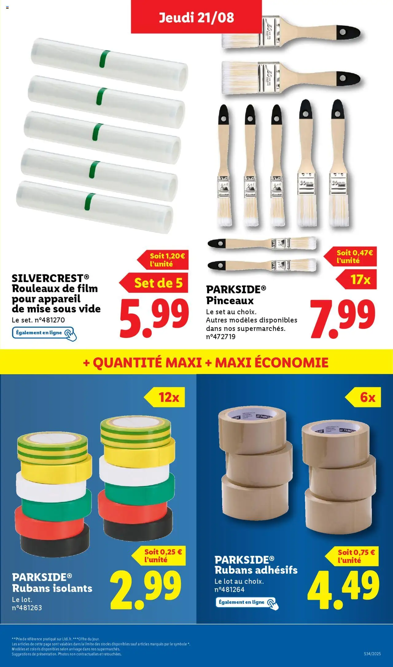  | Page: 19 | Produits: Appareil de mise sous vide