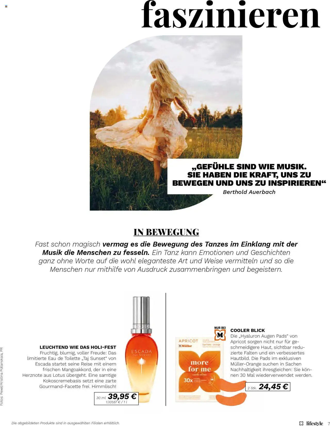 Müller  Lifestyle - gültig ab dem 11.07.2025 | Seite: 7 | Produkte: Toilette, Eau de Toilette