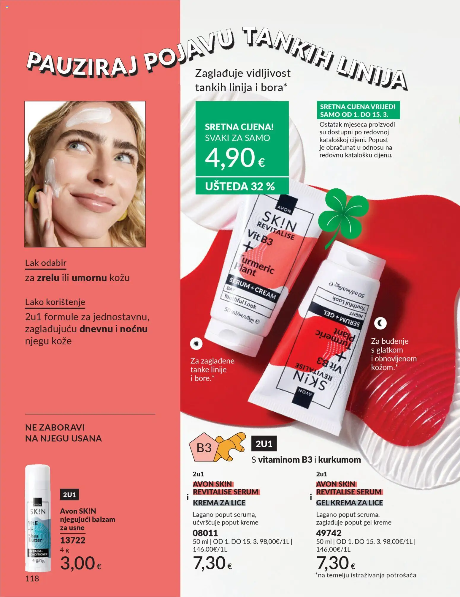 Avon katalog | vrijedi od 28.02.2026 | Stranica: 122 | Proizvodi: Krema za lice, Krema, Rum
