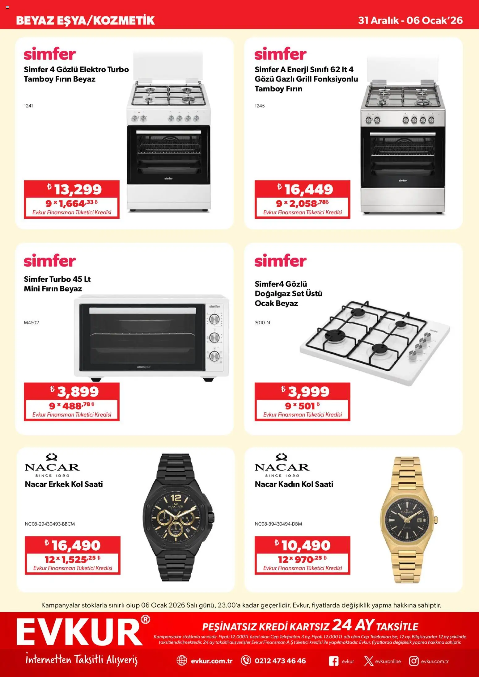 Evkur Katalog - 31.12.2025 tarihinden itibaren geçerlidir | Sayfa: 4