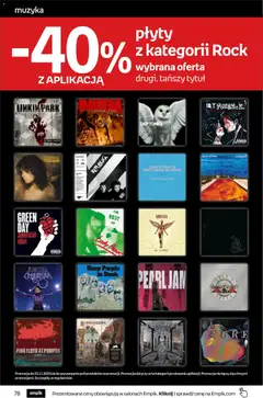 Pogląd oferty "Empik Black Friday" - ważna od 29.10.2025 | Strona: 78 | Produkty: Plyty