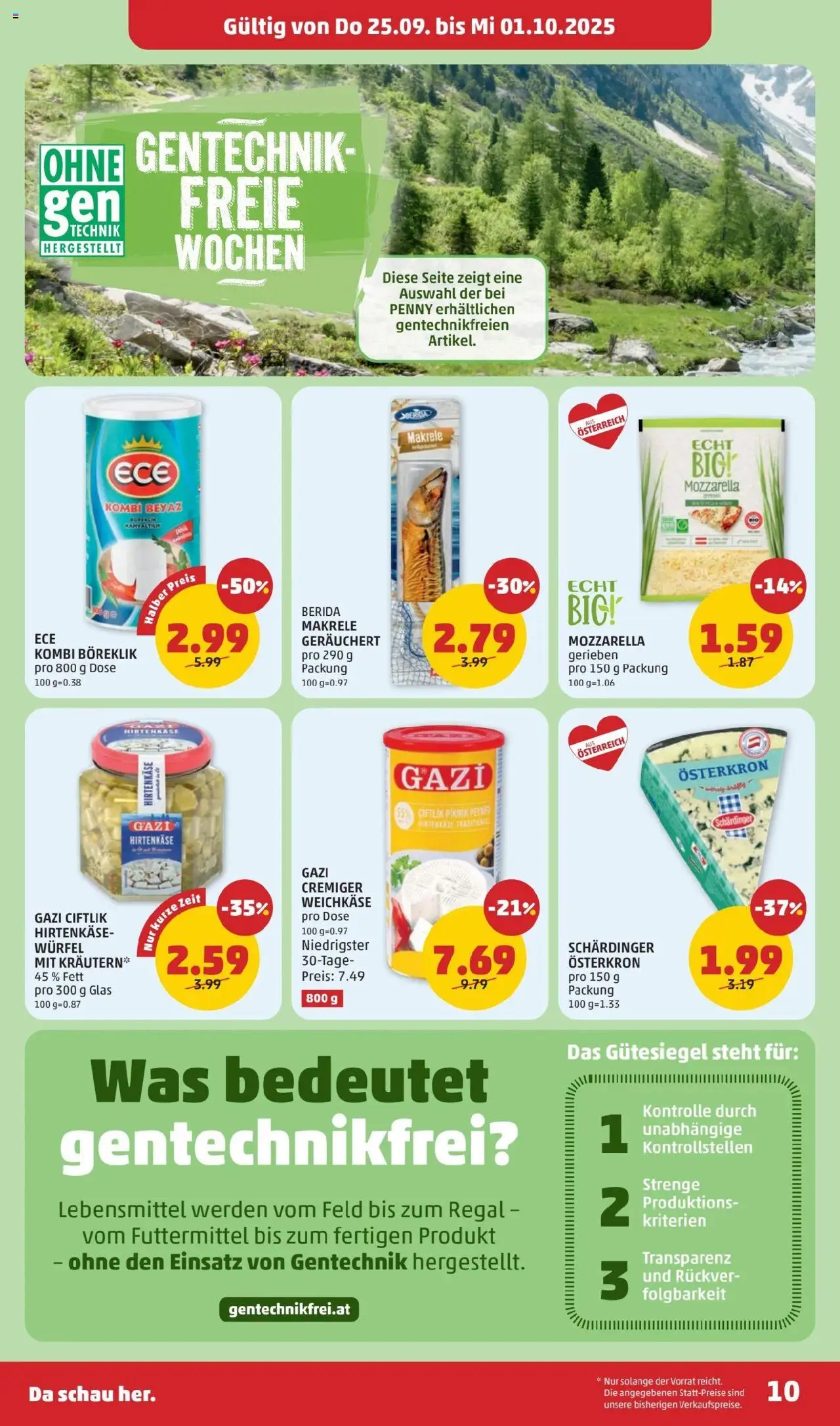 Penny Markt Flugblatt gültig ab 25.09.2025 | Seite: 10 | Produkte: Libacomb, Regal