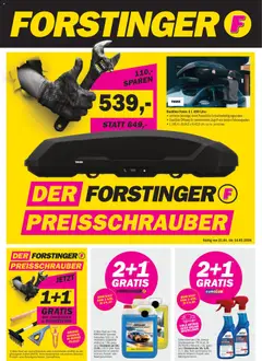 Forstinger Flugblatt ab 21.01.2026 gültig