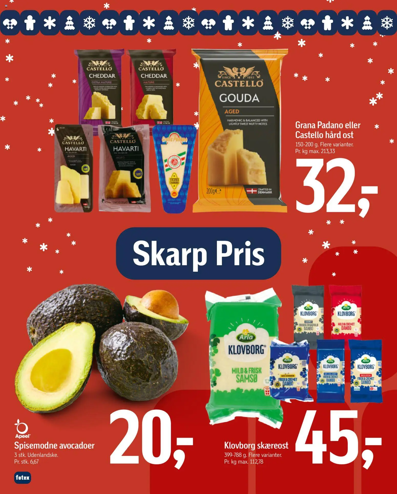 Føtex tilbudsavis – gyldig fra 12.12.2025 | Side: 6 | Produkter: Ost, Cheddar