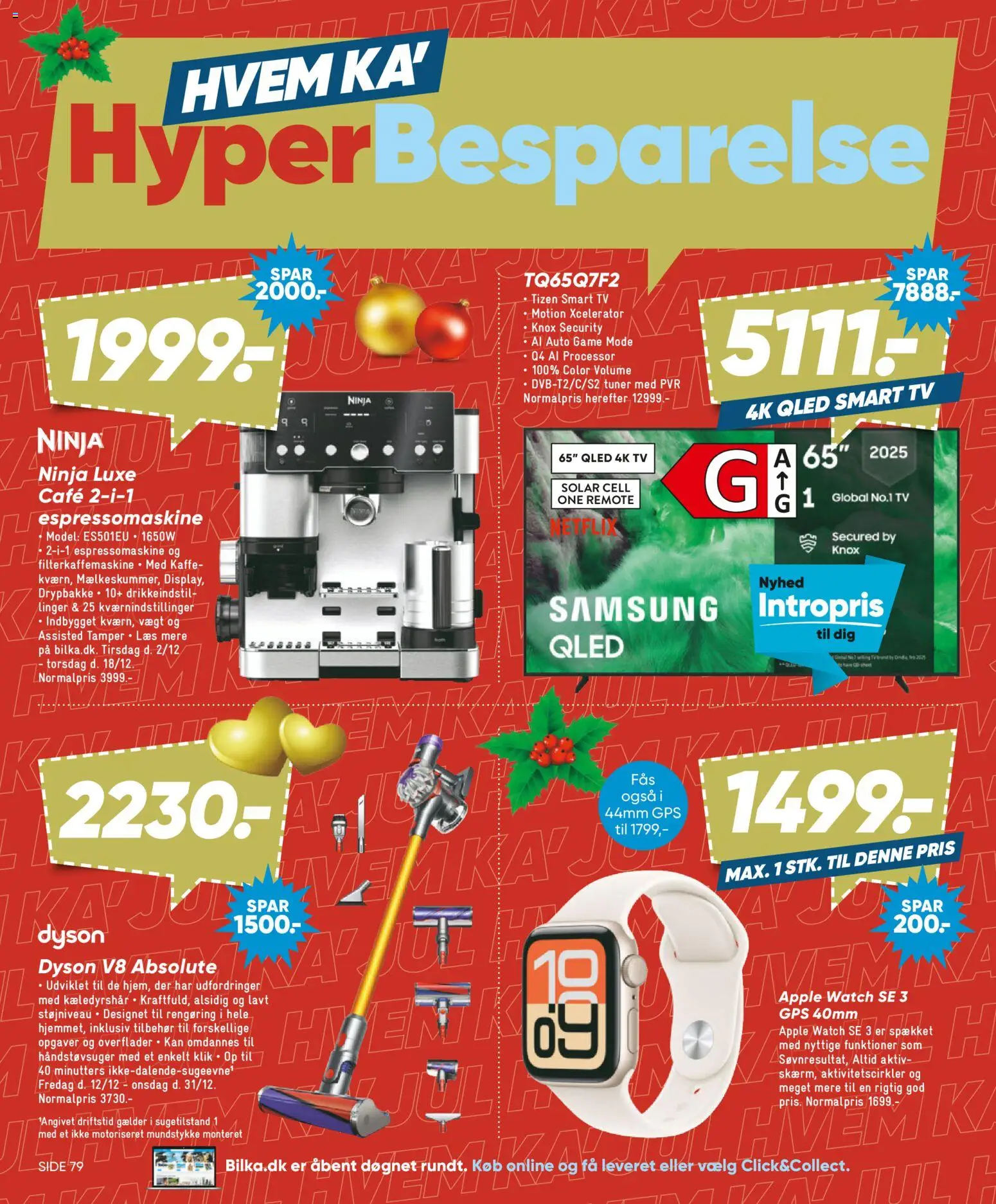 Bilka tilbudsavis – gyldig fra 12.12.2025 | Side: 2 | Produkter: Kaffe, GPS, TV, Søm