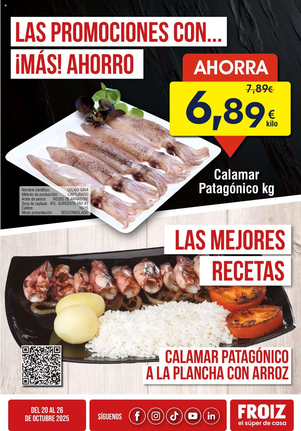 Froiz Oferta semanal │ válido desde el 20.10.2025 | Página: 2 | Productos: Arroz, Plancha