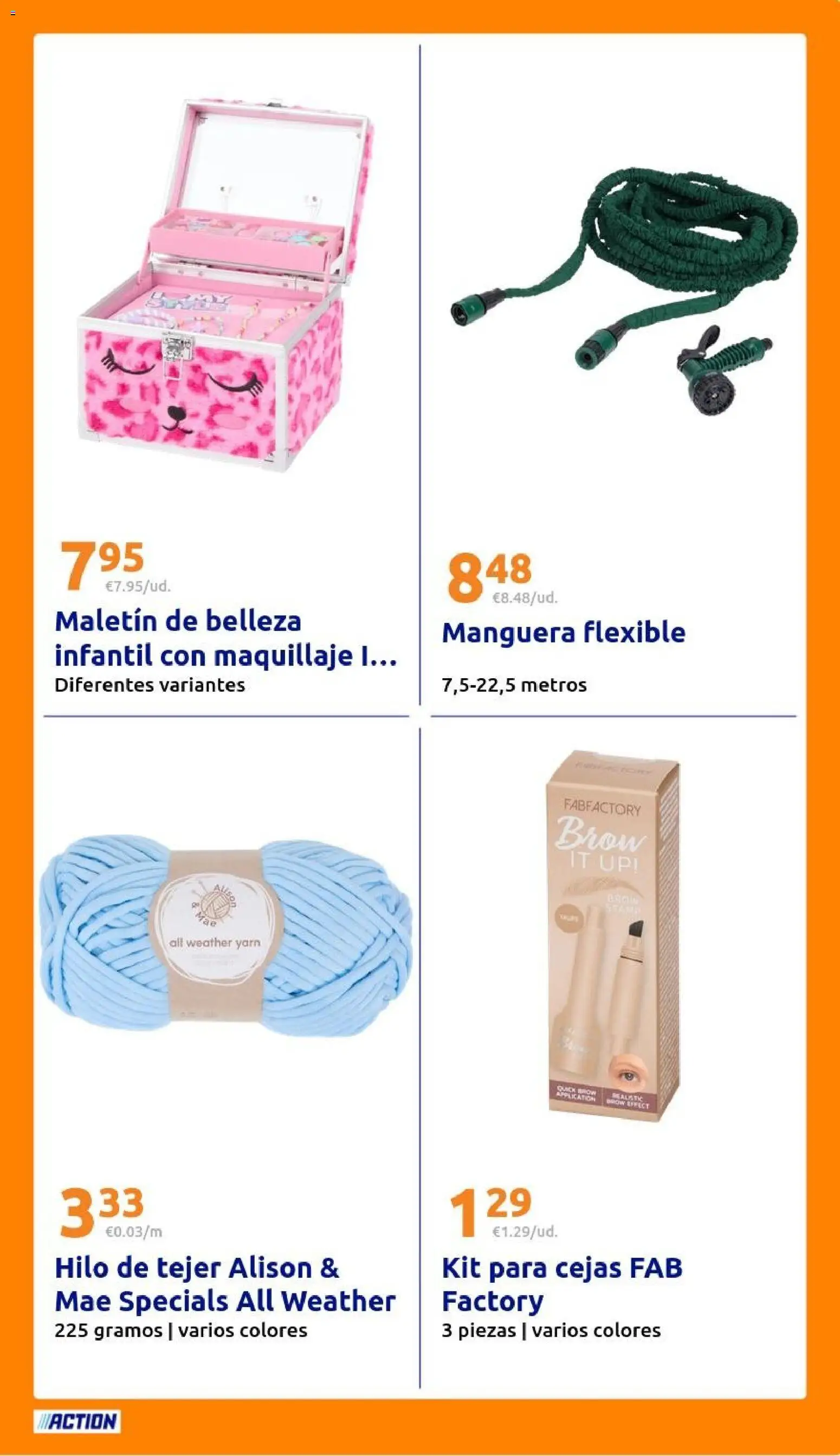 Action folleto │ válido desde el 01.04.2026 | Página: 25 | Productos: Maquillaje, Manguera