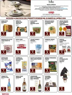 Anteprima del volantino Ipercoop volantino valido a partire dal 26.03.2026 | Pagina: 38 | Prodotti: Succo, Latte, Champagne, Insalata russa