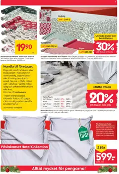 Rusta - erbjudanden - Förhandsvisning av reklamblad från butik Rusta aktuell från 15.12.2025 | Sida: 3 | Produkter: Påslakanset, Matta