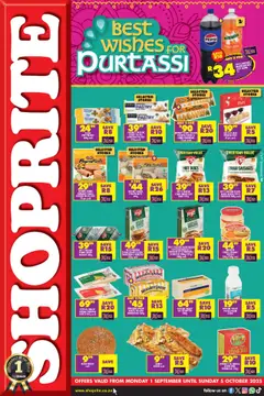 Preview of Shoprite specials valid from 01.09.2025