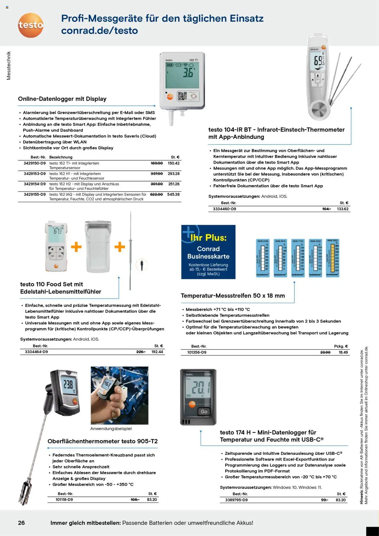 Conrad - Markenkatalog - gültig ab dem 25.08.2025 | Seite: 28 | Produkte: Batterien