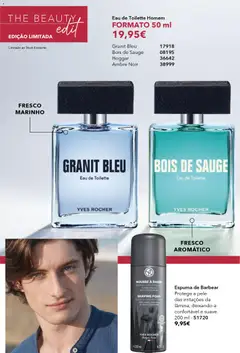 Pré-visualização Yves Rocher catálogo 16 válido de 17.12.2025 | Página: 10 | Produtos: Eau de toilette, Espuma de barbear