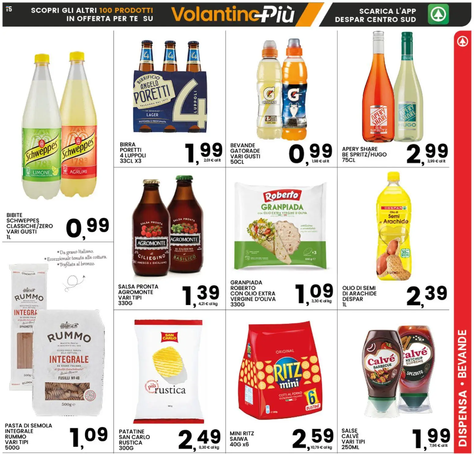 Volantino Interspar del 20.01.2026 | Pagina: 15 | Prodotti: Ketchup, Olio, Agrumi, Bibite