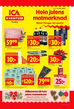 ICA Kvantum - Tumba - Förhandsvisning av reklamblad från butik ICA Kvantum aktuell från 24.11.2025