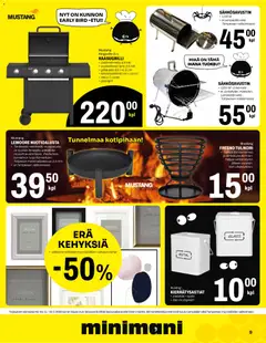 Minimani-mainoslehti voimassa 11.02.2026 alkaen | Sivu: 9 | Tuotteet: Tuoksu, Kaasugrilli