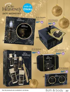 Clicks specials catalogue – valid from 28.10.2025 | Page: 49 | Products: Case, Butter, Fragrance, Body cream