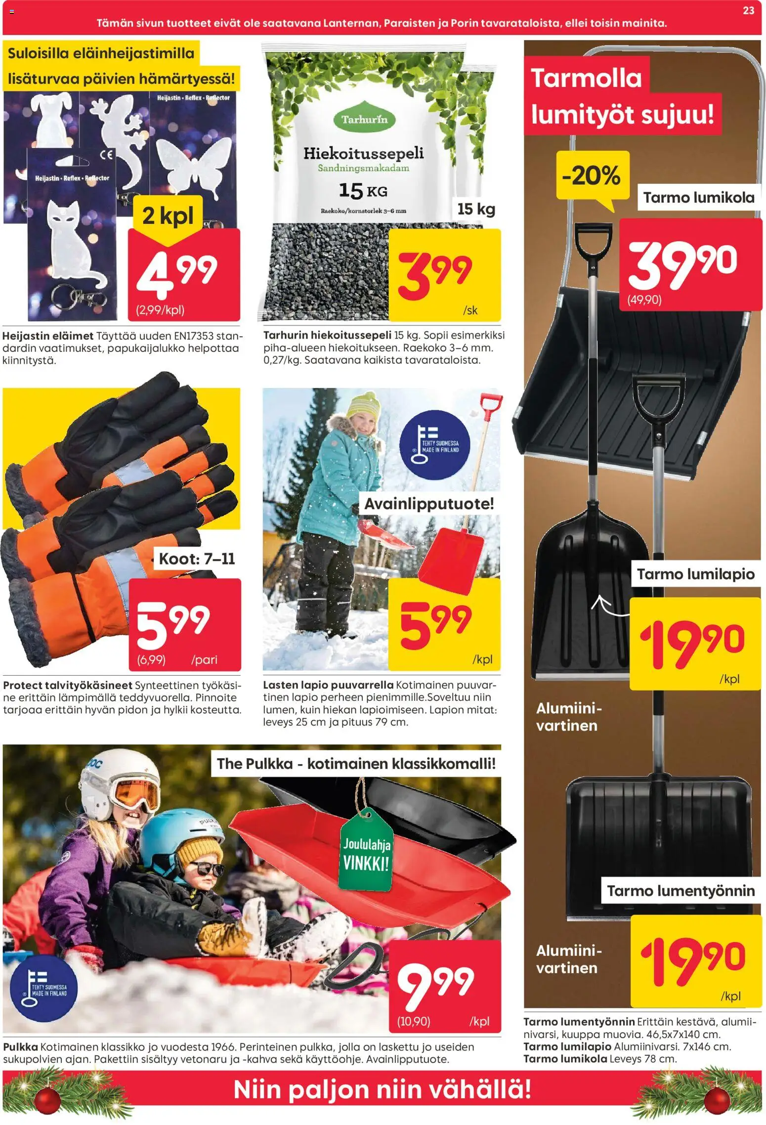 Rusta tarjoukset – voimassa 01.12.2025 alkaen | Sivu: 23