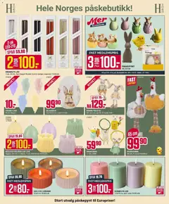 Forhåndsvisning av Europris kundeavis gyldig fra 09.03.2026 | Side: 4 | Produkter: Шторы, Сантехнічне кріплення