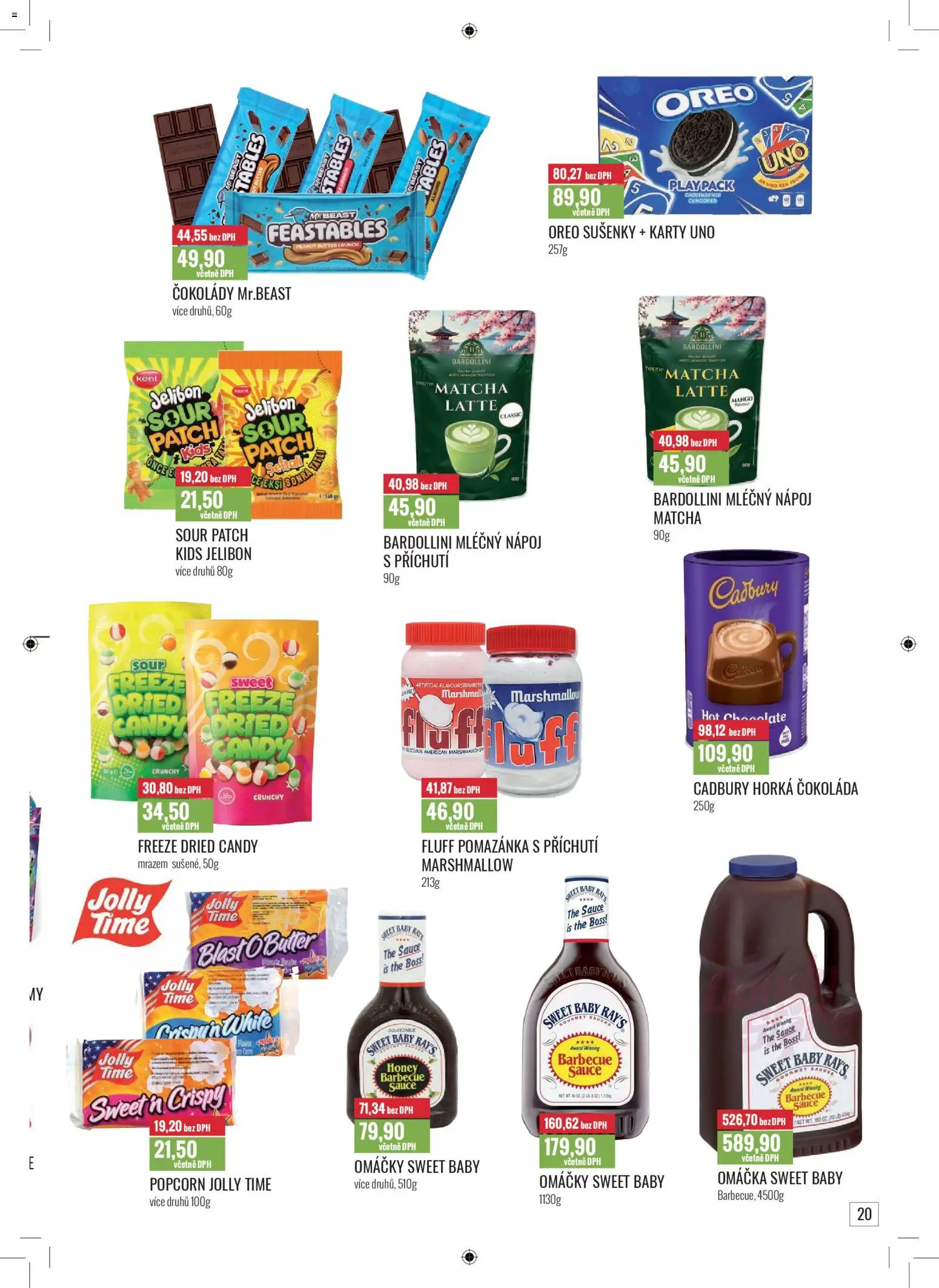 Ratio leták od 01.12.2025 | Strana: 21 | Produkty: Gourmet, Čokoláda, Matcha, Popcorn