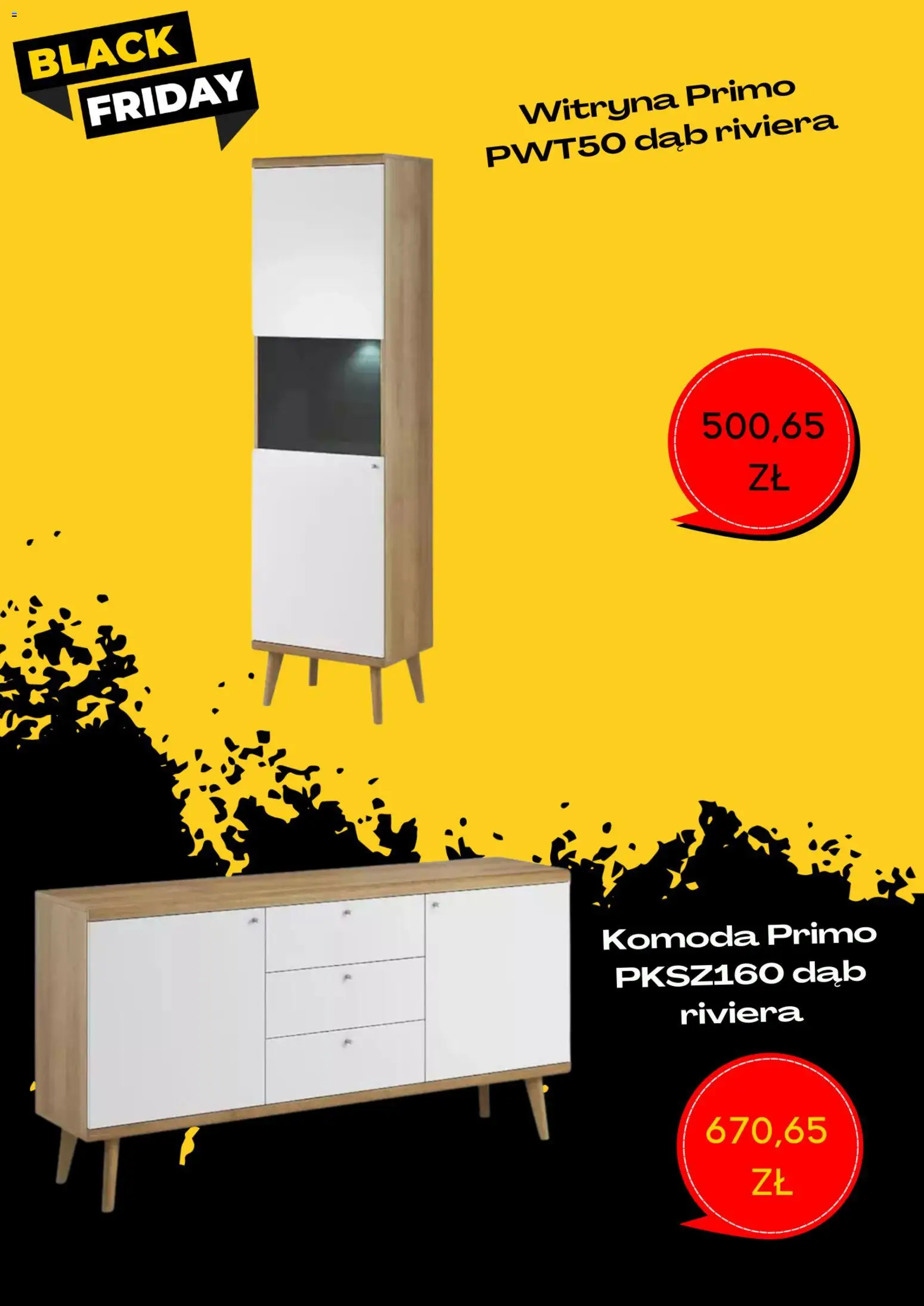 Merkury Market Black Friday od 07.11.2025 | Strona: 5 | Produkty: Komoda, Witryna