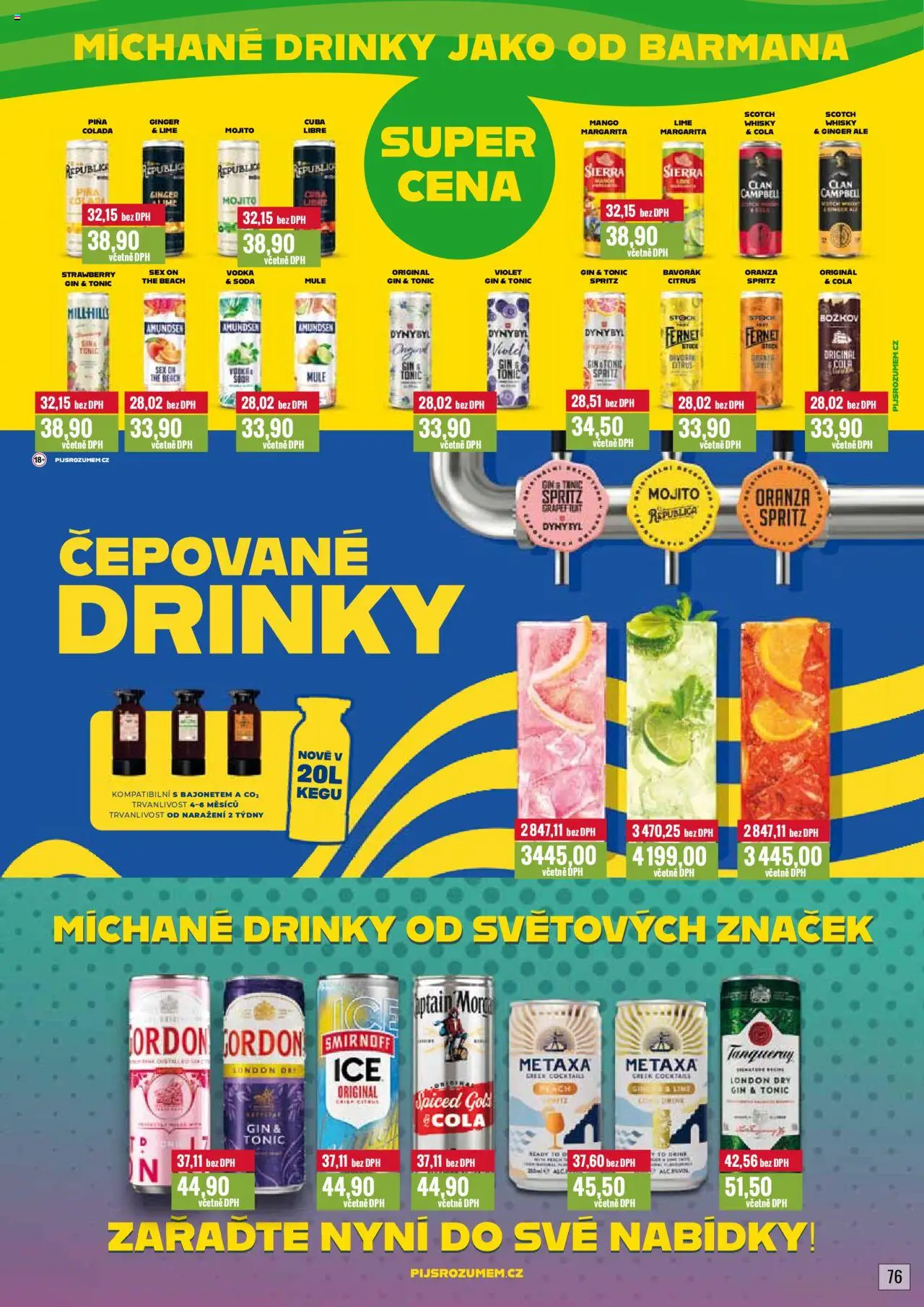 Ratio leták od 01.08.2025 | Strana: 77 | Produkty: Spritz, Metaxa, Tonic, Mojito