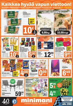 Minimani-mainoslehti voimassa 28.04.2026 alkaen