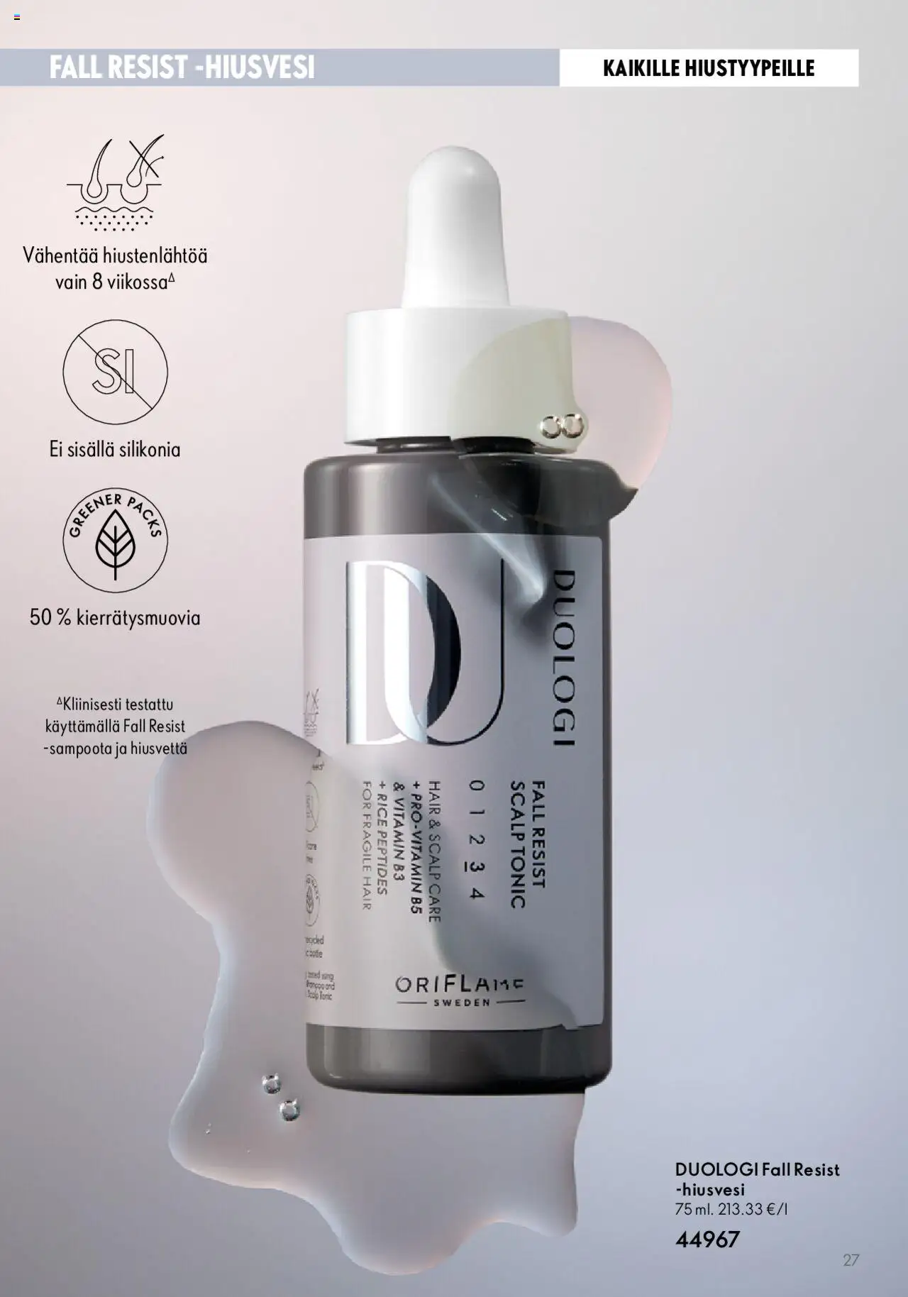 Oriflame Duologi – voimassa 28.08.2023 alkaen | Sivu: 27