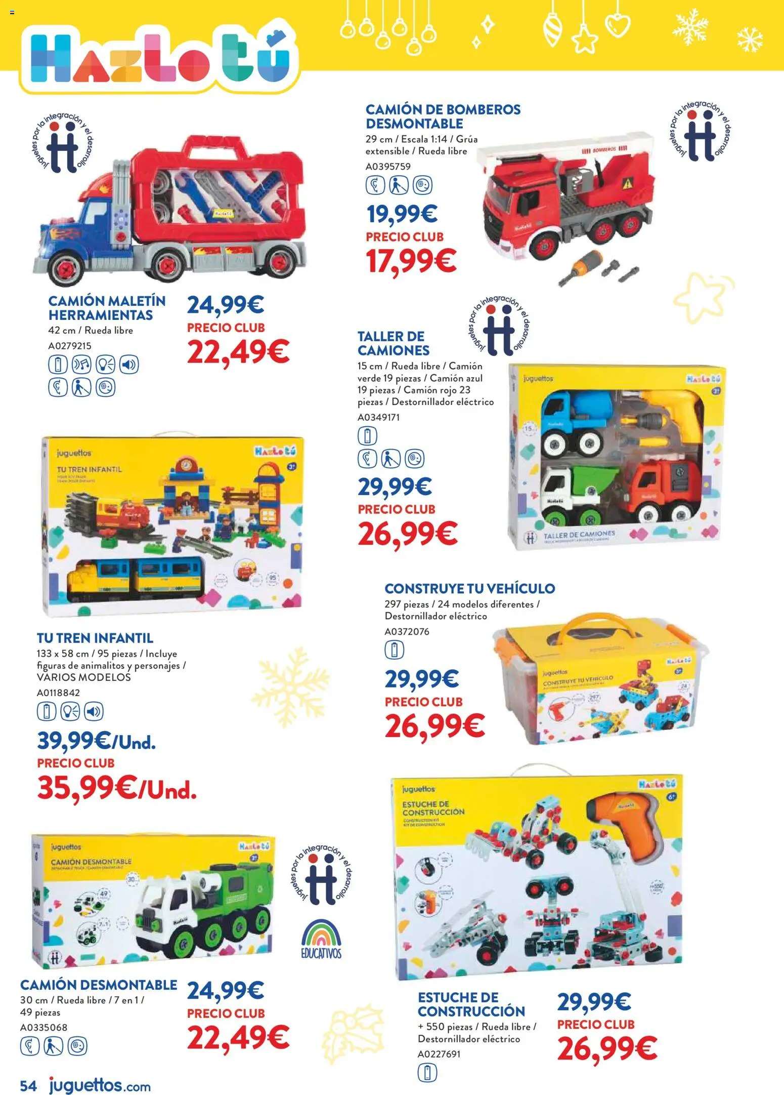Juguettos catálogo Navidad │ válido desde el 27.10.2025 | Página: 54 | Productos: Juguetes